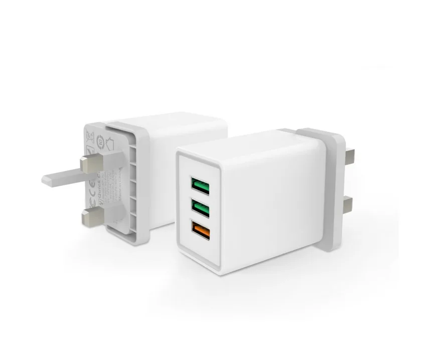 Сетевое зарядное устройство LVSUN QC3.0 с 3 USB портами 5 В 2 4 А|Зарядные устройства| |