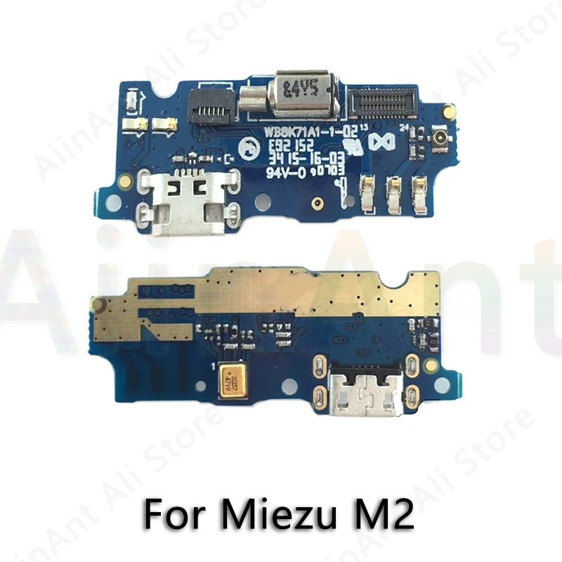 M2 Оригинальная зарядная плата PCB Flex для Meizu M1 M2 M3 M3s M5 M5s M6 Note Mini U10 U20 USB порт разъем док-станция для зарядки гибкий кабель - Цвет: M2