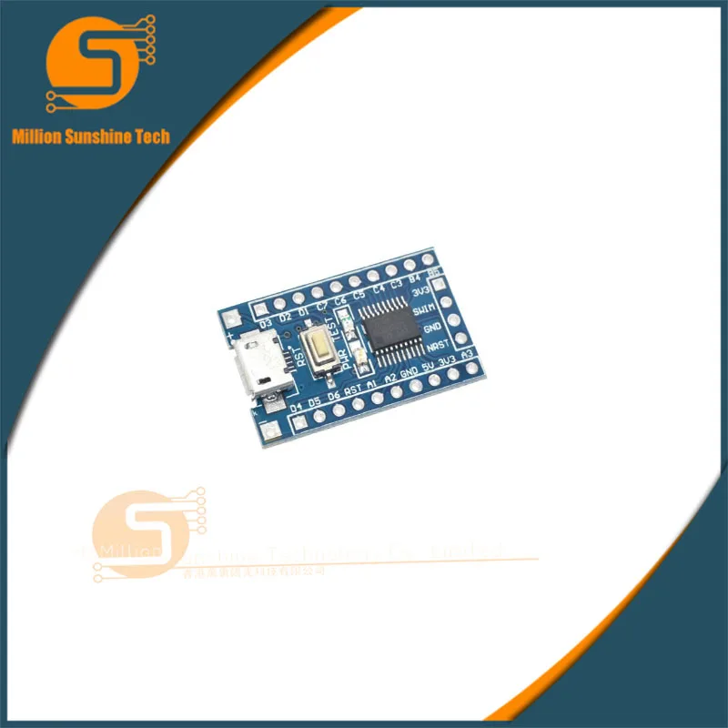ARM STM8 макетная плата минимальная системная STM8S103F3P6 модуль для Arduino | Компьютеры и