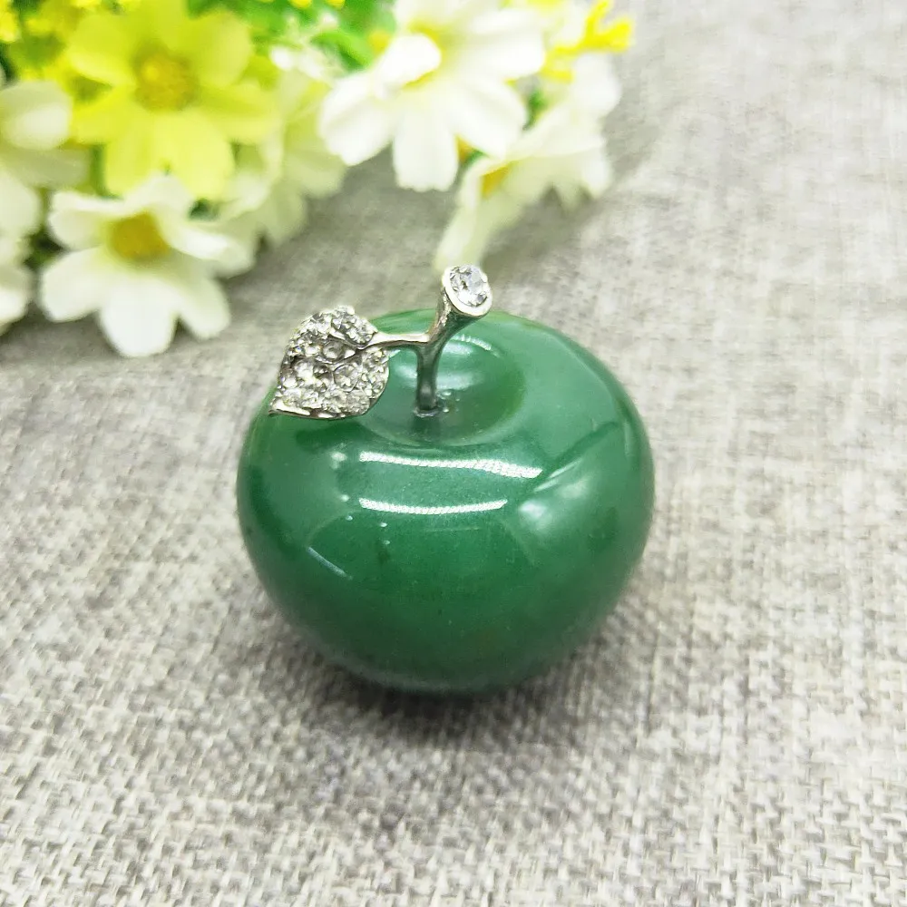 Натуральный тигровый глаз Кристалл Яблока драгоценный камень кварц пресс папье