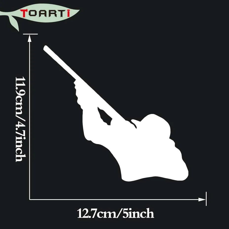 Утка гусь наклейка охотника Виниловая для стайлинга автомобиля Охотник съемка