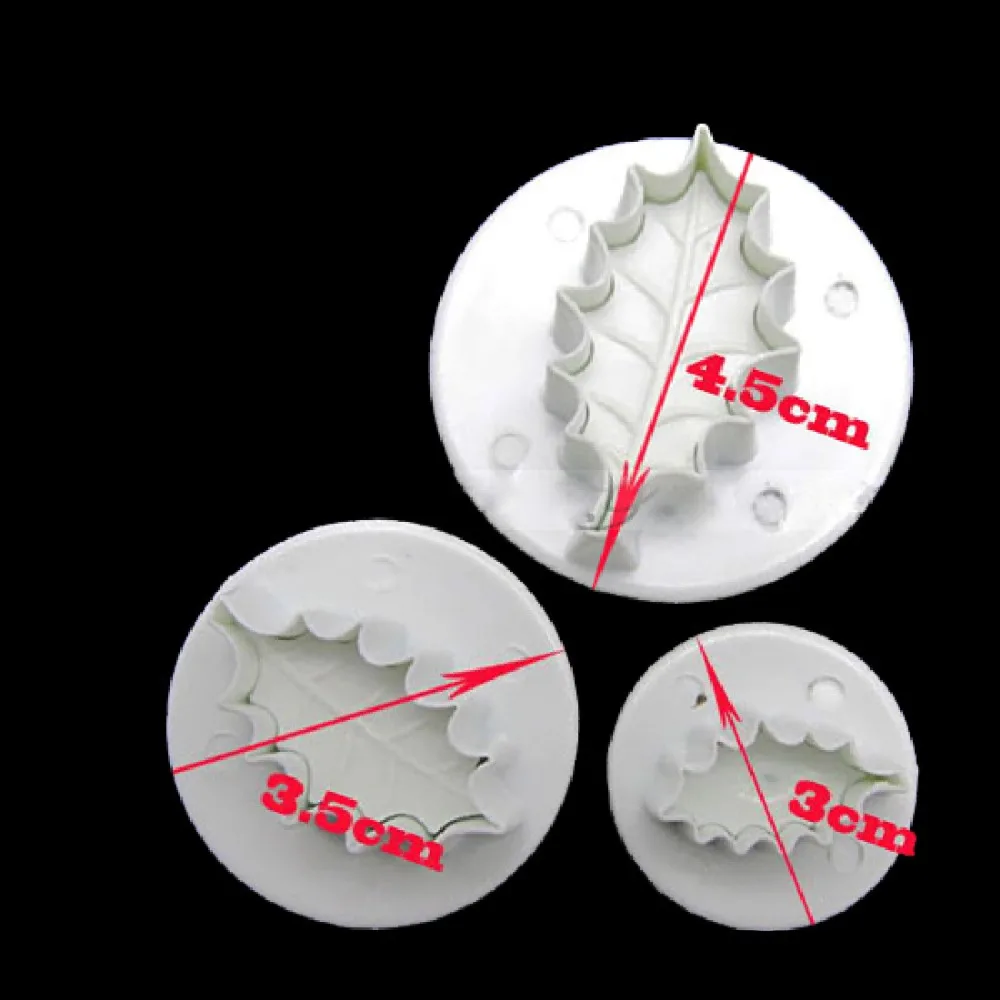 3 шт./компл. Рождественская фотоглазировка фондан резак для выпечки своими руками