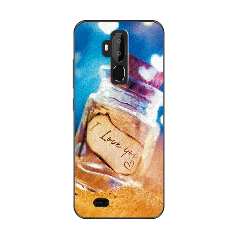 Милый модный чехол для телефона Oukitel C 8 Love Heart, силиконовая задняя крышка для Oukitel C12 Pro, чехол-бампер Oukitel C8 - Цвет: W81
