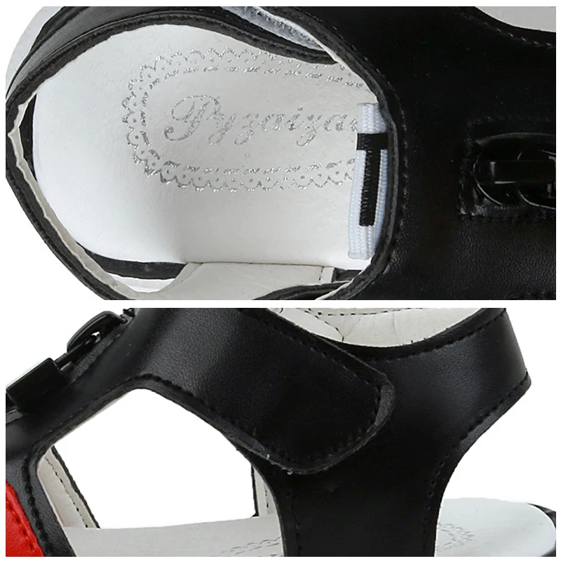 Лето 2017 г. Новые Мальчики сандалии модные мягкая подошва удобная письмо детская