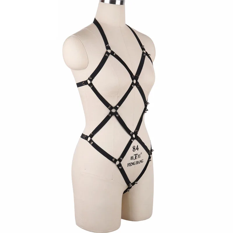 Harajuku цельнокроеное платье всего тела ремня через одно плечо большие размеры