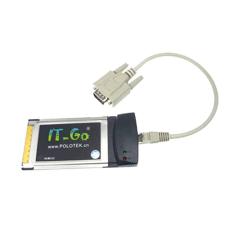 IT GO 32 разрядная карта типа II в RS232 DB9 последовательный порт для ноутбука|Платы