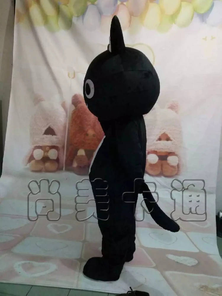 Костюм талисман в виде кошки Mascotte для взрослых смешной мультяшный персонаж