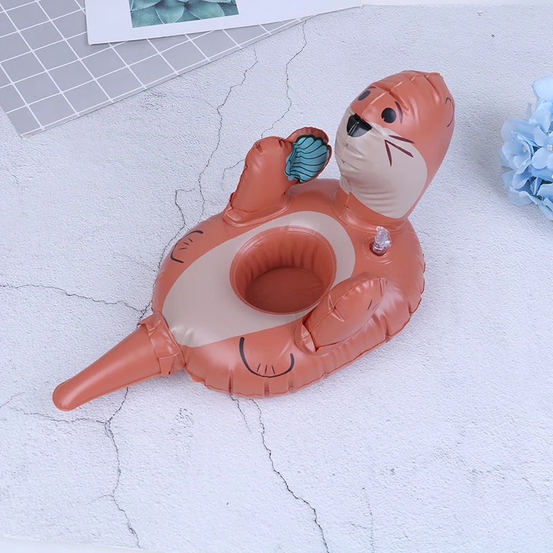 Хит надувной поплавок для бассейна стаканчик напитков держатель пива настольный