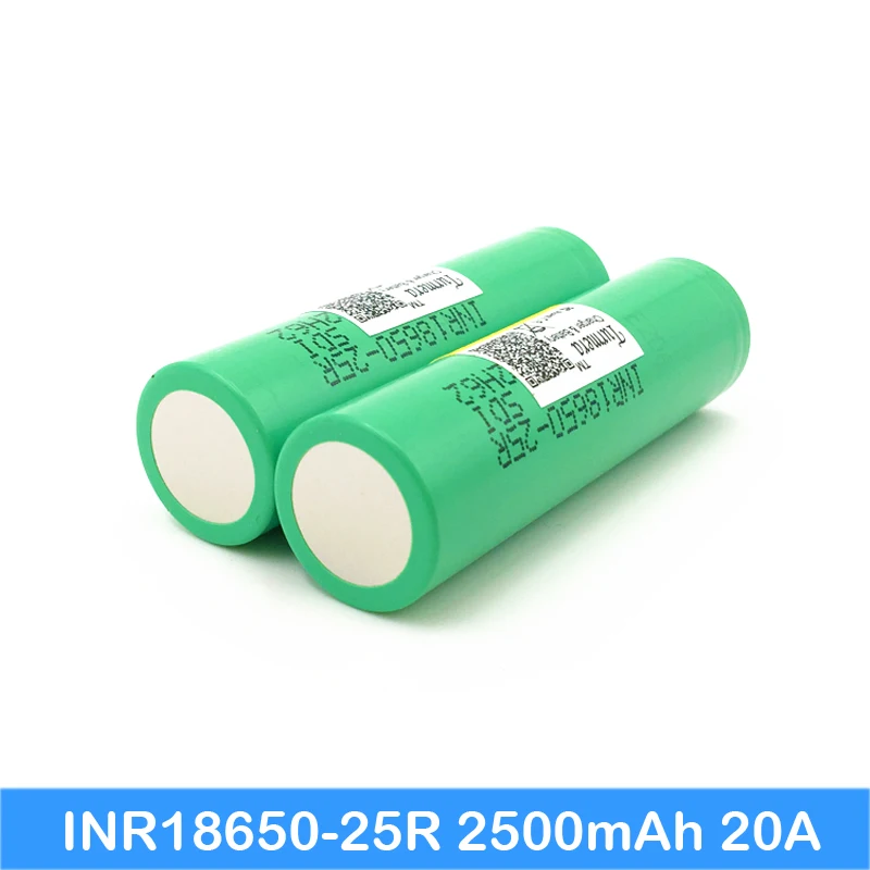 Inr18650 25r 18650 mod поле для INR1865025R 20A разрядный литий батареи электронных сигарет