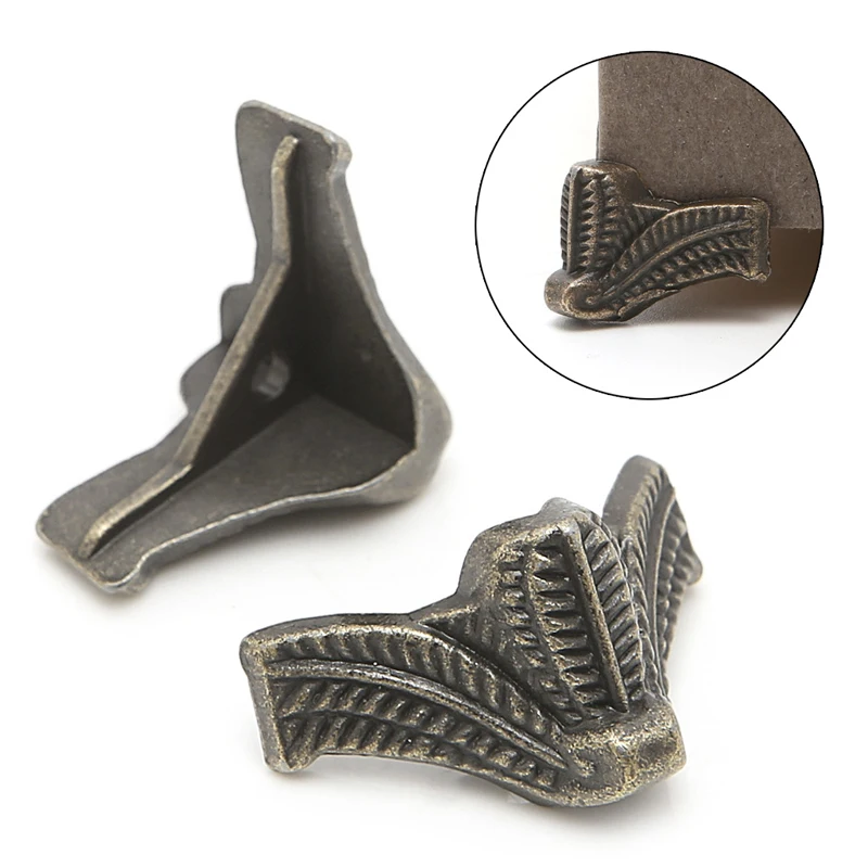 4 шт. винтажная шкатулка для ювелирных изделий Деревянный чехол декоративная