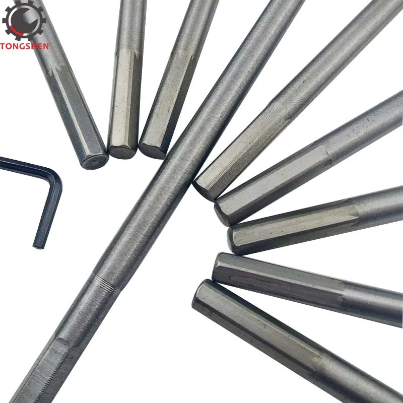 10 шт. набор сверл с плоской лопатой из высокоуглеродистой стали Плоских для