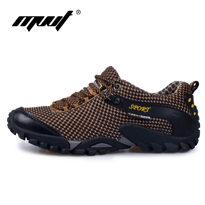 Классические дышащие летние мужские походные туфли Уличная обувь Кроссовки из