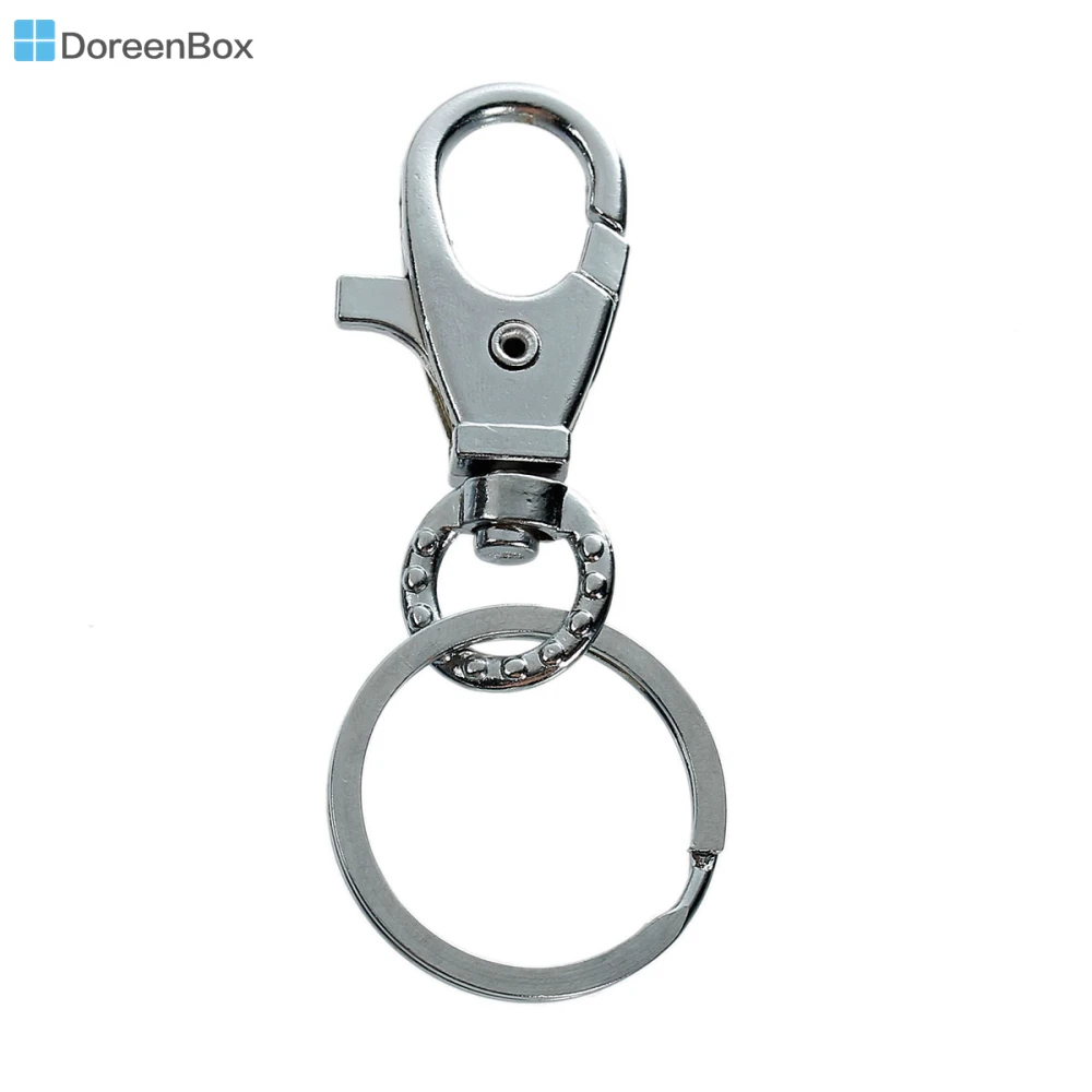 Doreen Box hot- 5 PCs Lobster Clasp Key Chains&ampKey Rings 70mm (B05108) | Украшения и аксессуары