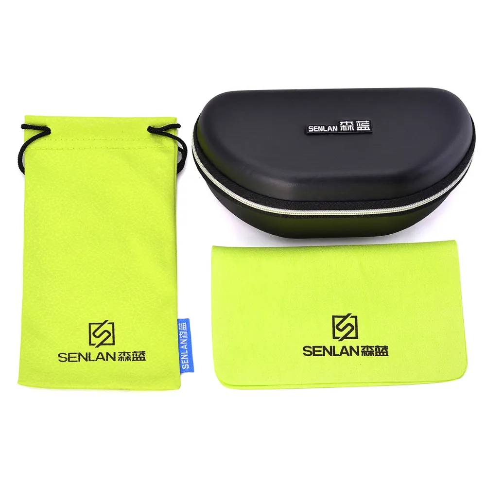 SENLAN Металла TR Великолепная Поп Зрелище Кадров Кошачий Глаз Полный Обод Двойной