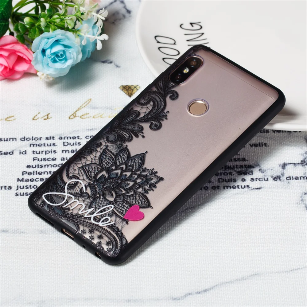 Чехол для телефона Xiaomi Redmi 4A 4X5 5A 6 Pro с изображением панды прозрачный кружевной
