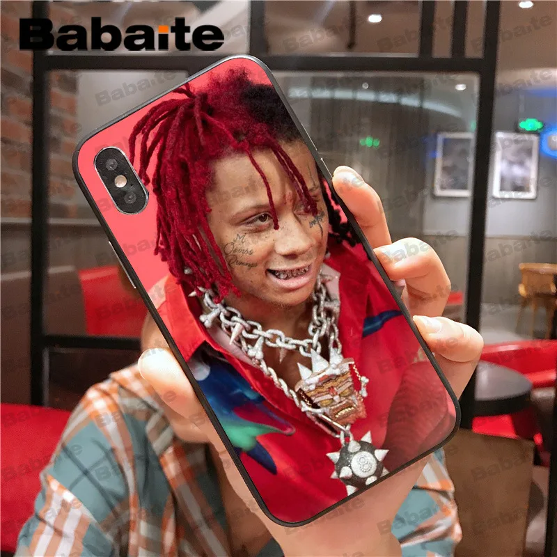 Для iphone 11promax Trippie redd Lifes a trip Мягкий силиконовый чехол для телефона, чехол для iphone X XS MAX 8 7plus 5S SE 6s XR, чехол funda