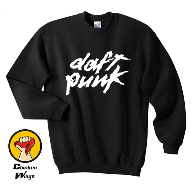 

DAFT PUNK PRINTED Sweatshirt COOL ELECTRONIC HOUSE MUSIC ALIVE DANCE DJ Sweatshirt Crewneck Sweatshirt Unisex More Colors-A207