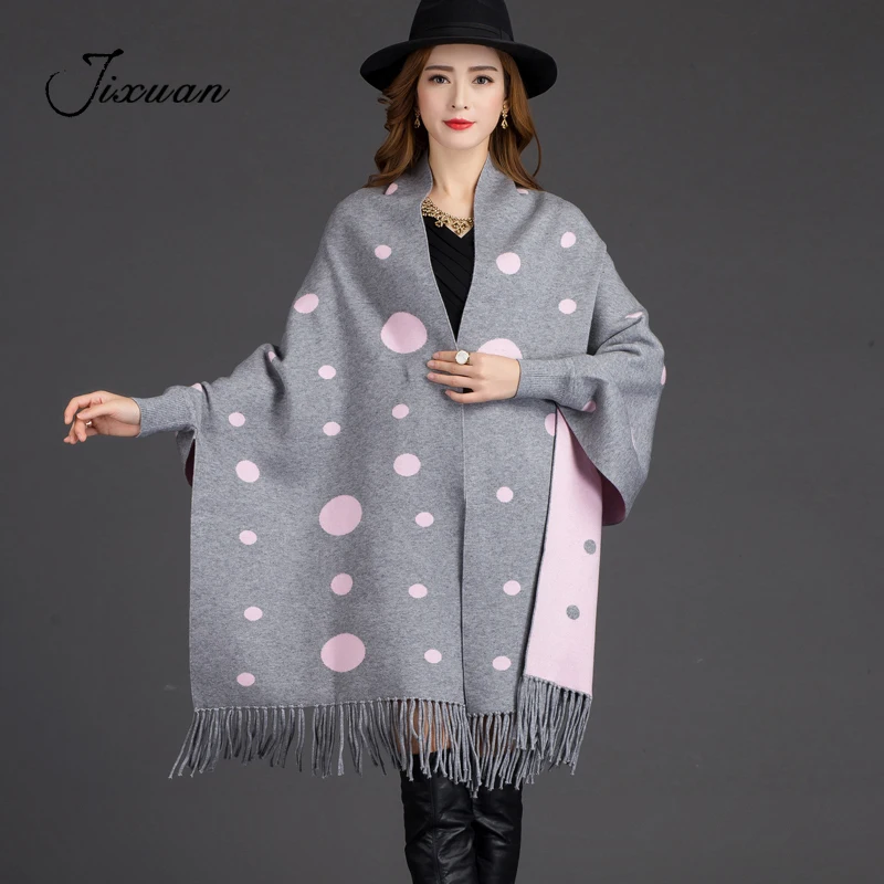 Лидер продаж 2017 года теплая точка Для женщин кашемировый шарф Высокое качество