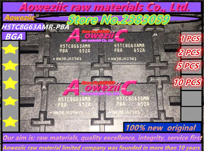 

Aoweziic, новинка 100% года, оригинальный телефон, чип памяти BGA 8G H5TC8G63AMR PBA