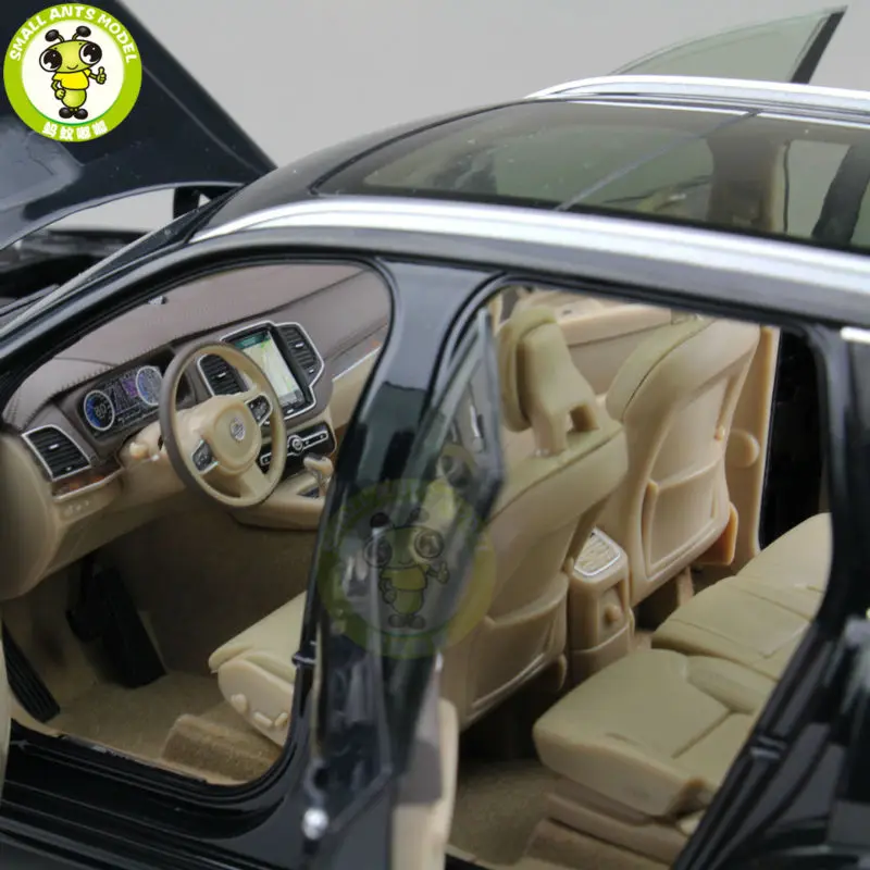 1/18 Volvo XC90 SUV литая модель автомобиля SUV черный