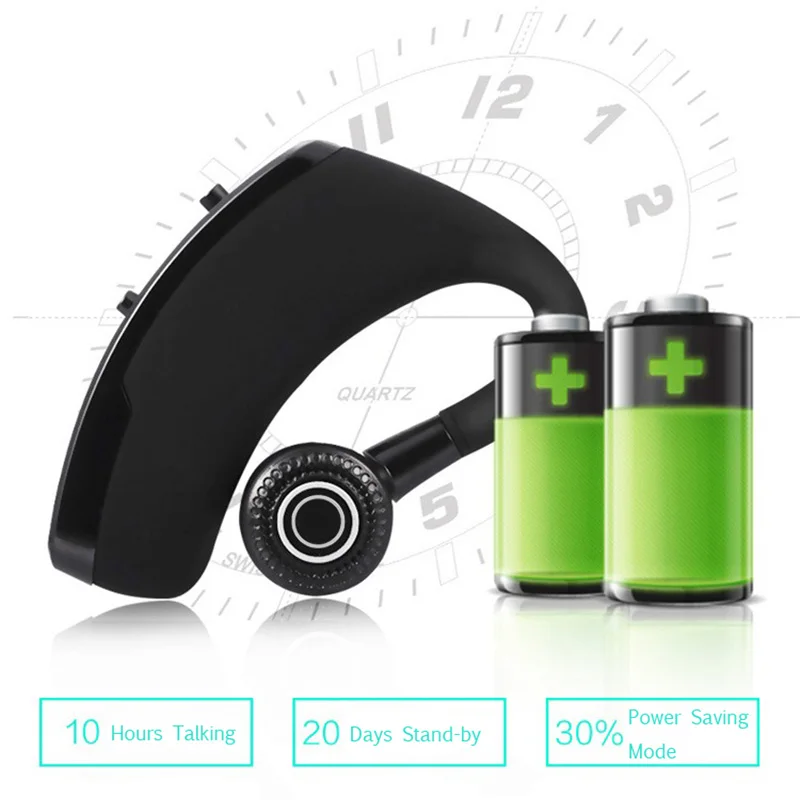Showkoo Бизнес Стиль наушники Bluetooth Ушные крючки 360 градусов вращающийся