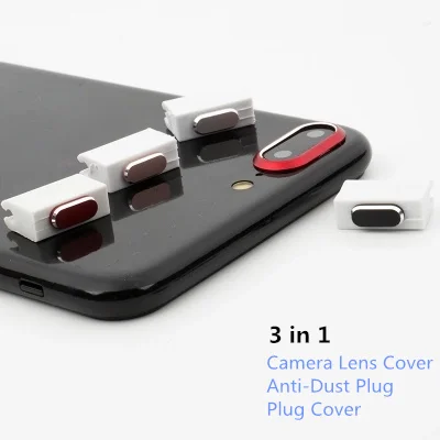 3 в 1 Пылезащитная заглушка Jack 3,5 чехол для телефона для iPhone 11 Pro Max Заглушка Крышка гаджет Защита камеры для iPhone X аксессуары