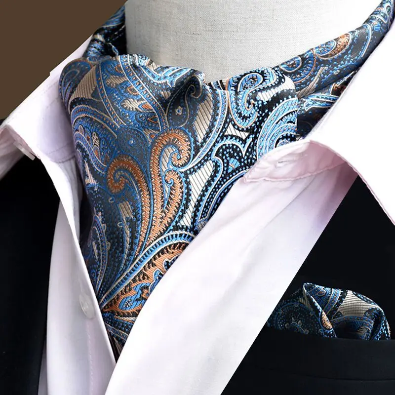 Карманный галстук SHENNAIWEI Jacquard Ascot квадратный шейный платок жаккардовые галстуки