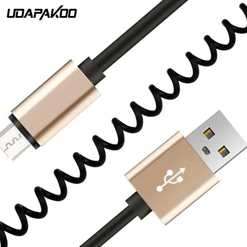 Весеннее зарядное устройство Micro USB 2a для Xiaomi Redmi 5 6 4a 4x 5a Note 4 Lenovo K6 Honor 7a pro 7c 7x 8x