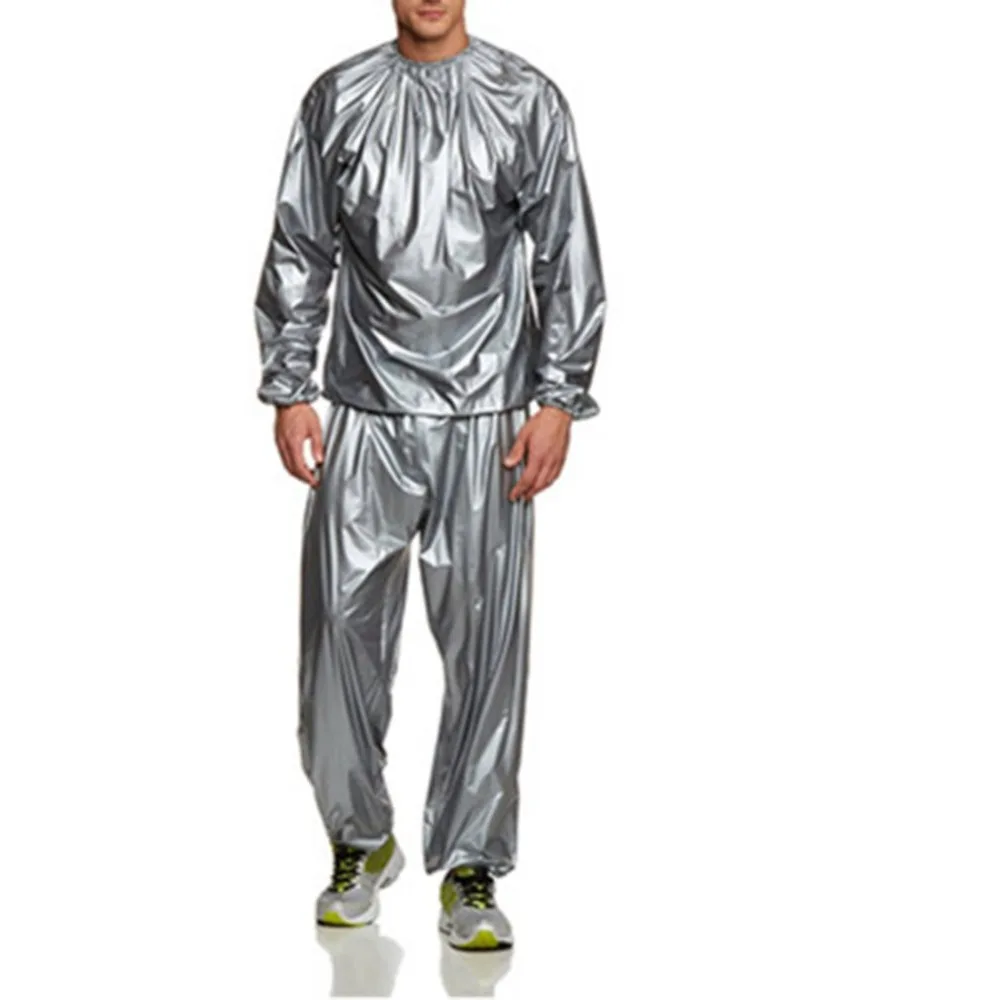 Fitness Loss Weight Sweat Suit Sauna Exercise Gym Size 4XL Black | Спорт и развлечения