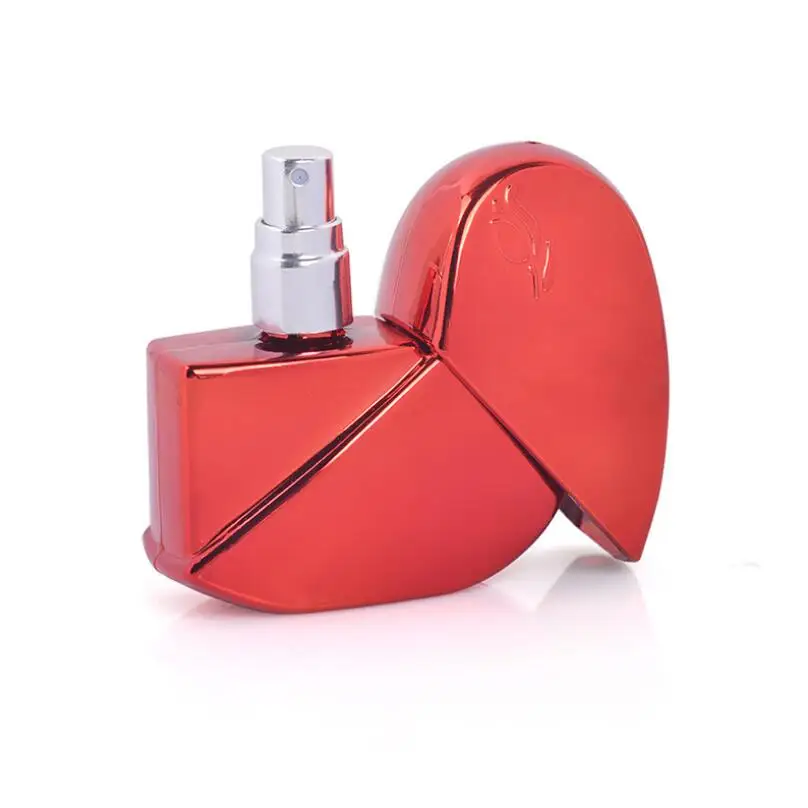 Popular Heart Shaped Glass Perfume Bottles with Spray Refillable Empty Atomizer for Women LX5689 | Красота и здоровье