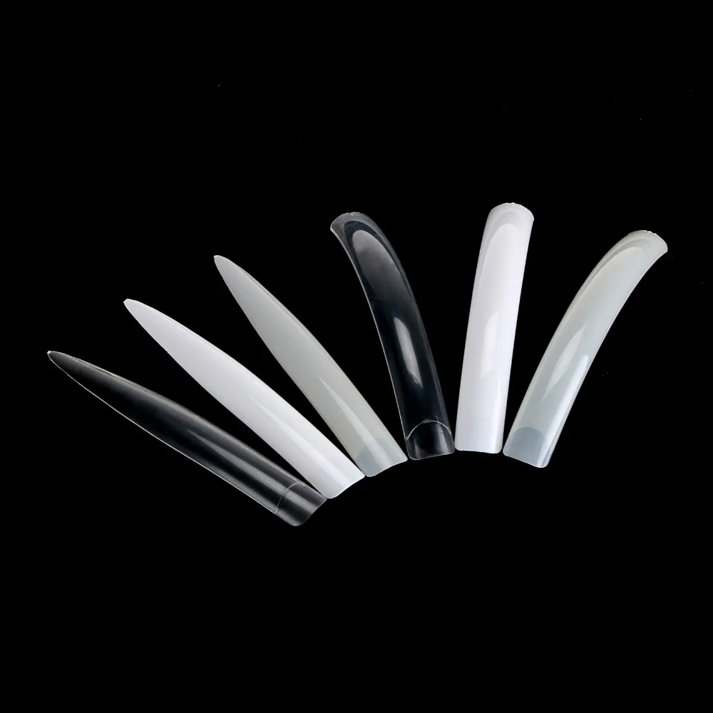 10 шт супер длинный кинжал точка Ложные ногти искусство набор акриловый гель