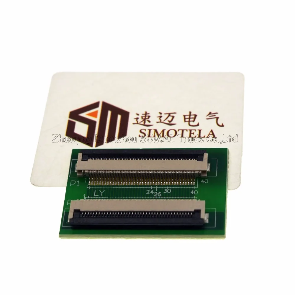 40 контактный 0 5 мм FPC/FFC PCB разъем адаптера платы P плоский кабель удлинитель для