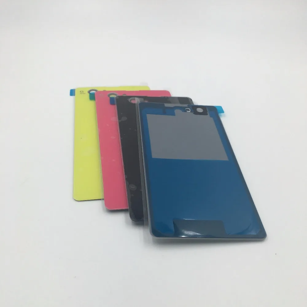 RTBESTOYZ стеклянная крышка батареи для Sony Xperia Z1 Compact Mini D5503 M51W батарея задняя дверь