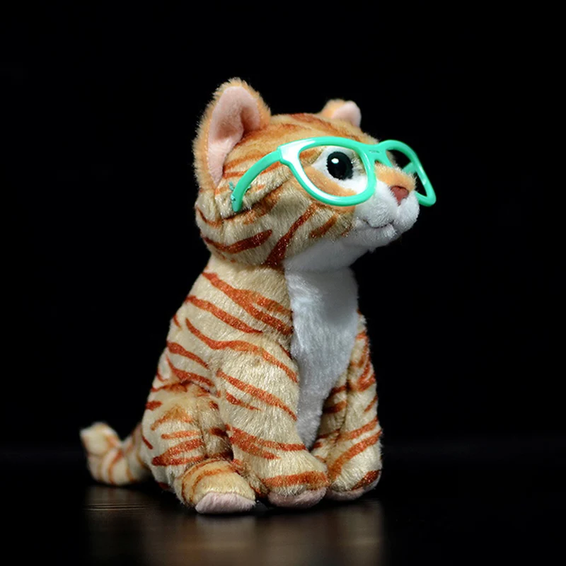 Шведский пасторальный фигурка кошки моделирование Felis Catus кукла в виде котенка