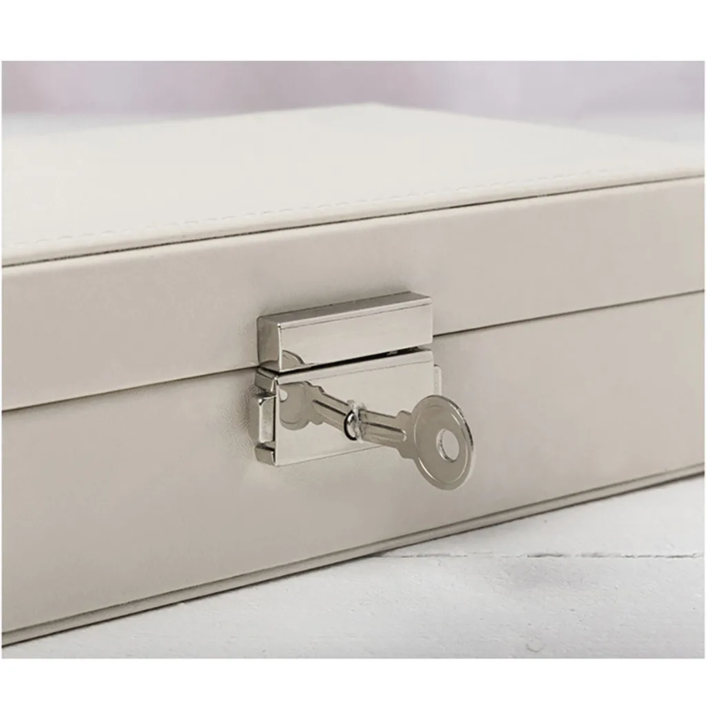 Большая коробка для ювелирных изделий многофункциональная слойная большая