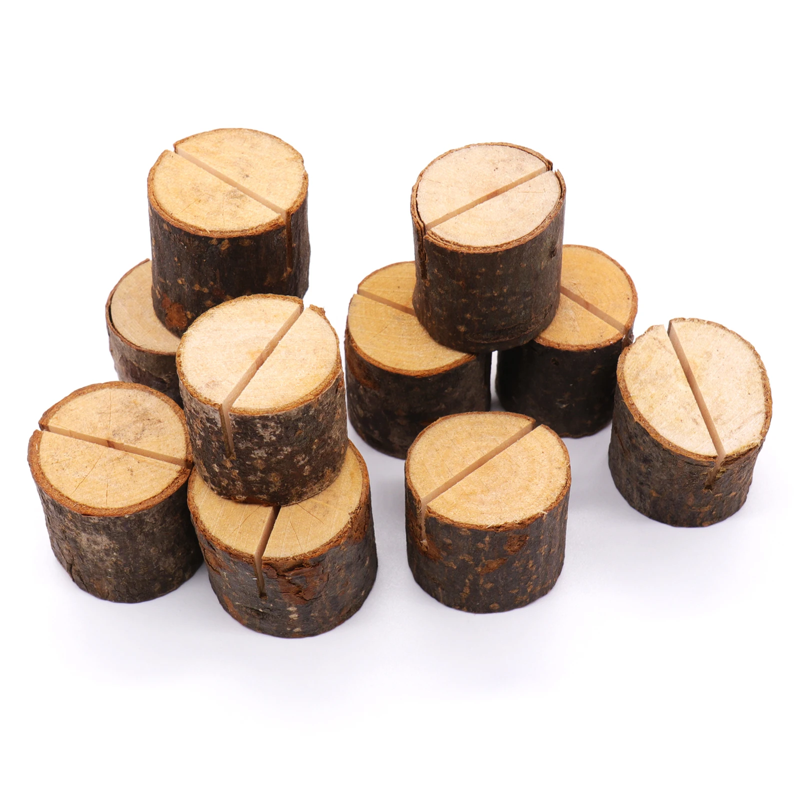 10 шт. деревянный Столешница держатель для карт место приема карты подставка дня