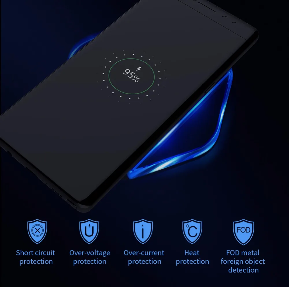 Беспроводное зарядное устройство NILLKIN MagicCube Fast Edition qi для samsung Galaxy S10 Plus iphone 11 pro Max S1 Bluetooth беспроводной динамик