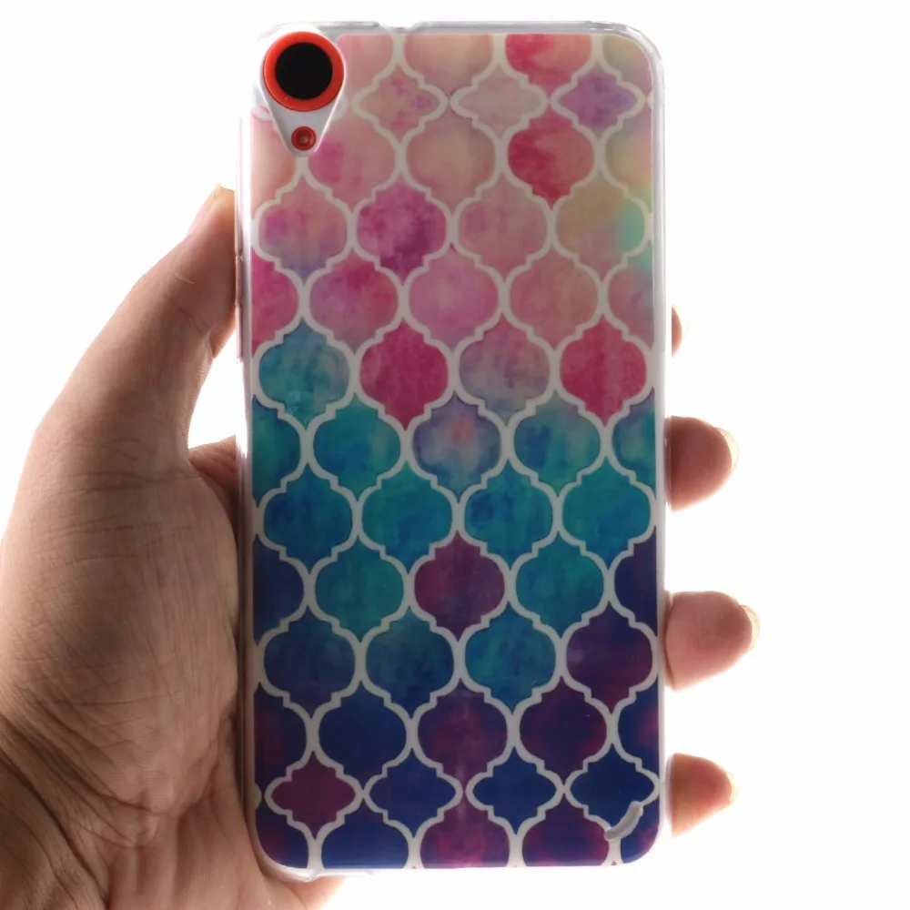 ARYIKUM Mobile Phone Cases For HTC Desire 820 820G G Dual Sim Soft TPU Silicone Back Cover / Coque |