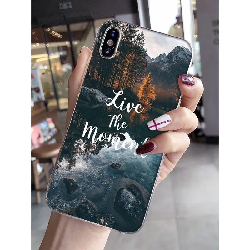 Новый чехол для телефона Babaite Scenary Travel Breathe On The Way Fundas Apple iPhone 8 7 6 6S Plus X XS MAX 5 5S SE