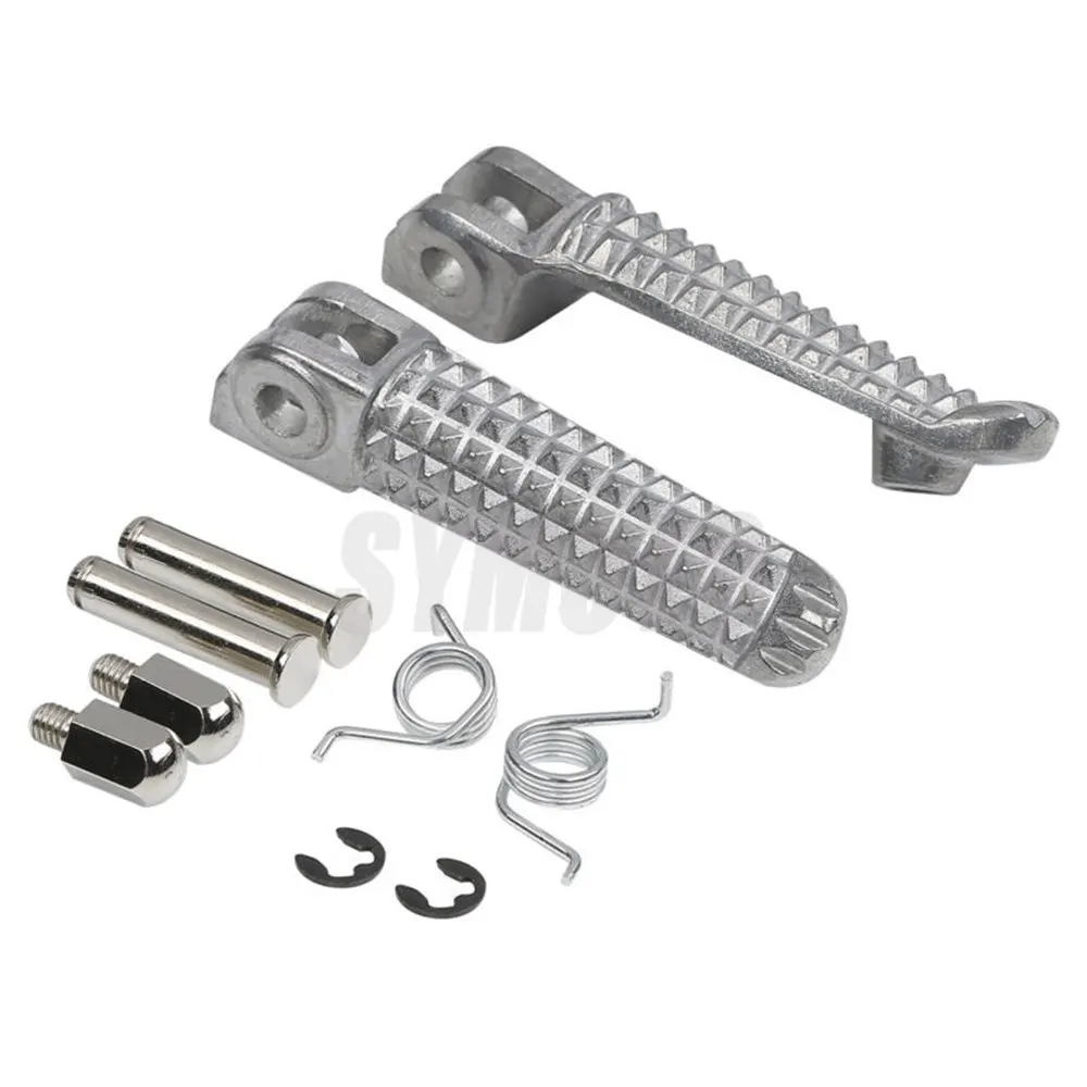 1 Pair Front Мотоциклетные Передние Задние Подножки для Yamaha YZF R1 1998- R6 1999-2012 2003- YZF R6S 2003-2008 - Цвет: 1 Pair Front