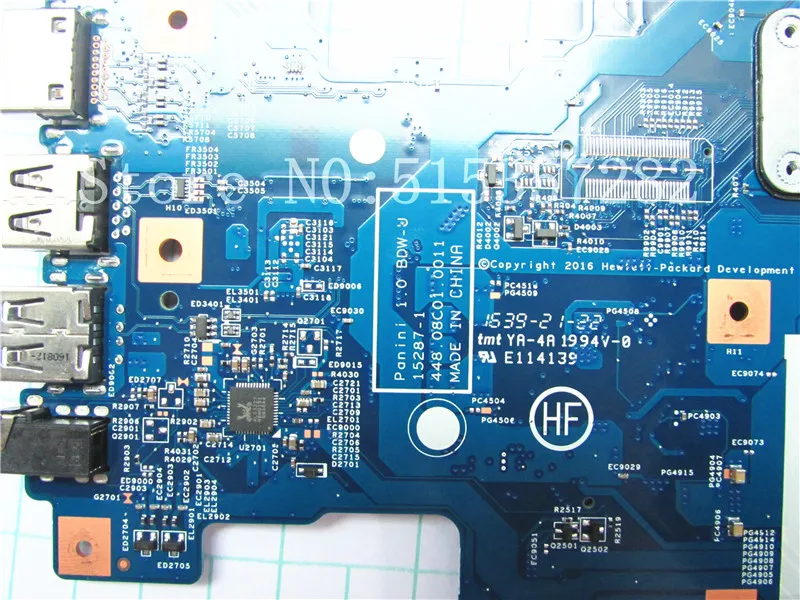 Материнская плата для hp 17 X 448.C01.0011 15287 1 I3 5005U MAINBOAR|Материнские платы| |