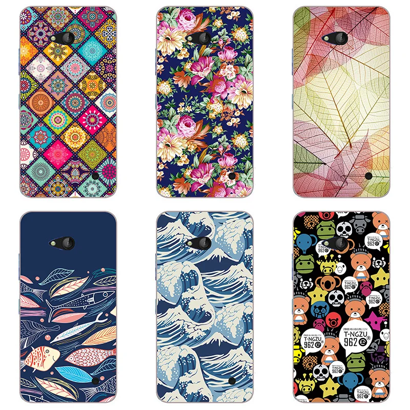For Nokia Lumia 730 Case Hard Plastic Back Cover Cases Painting Abstract Patterned Shell Skin |