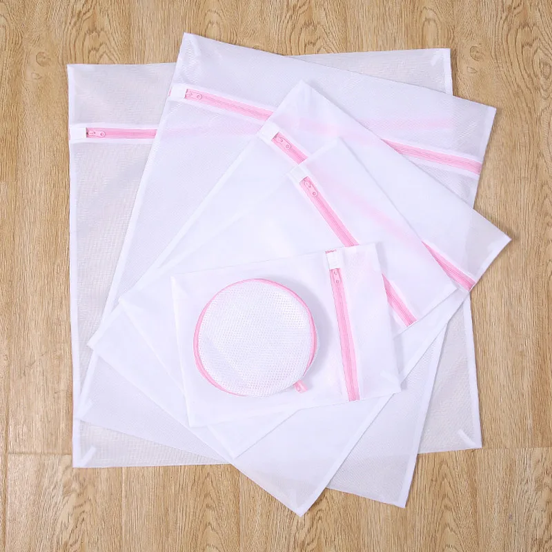 6 шт. Сетчатая Сумка для белья дорожная сумка хранения одежды на Молнии