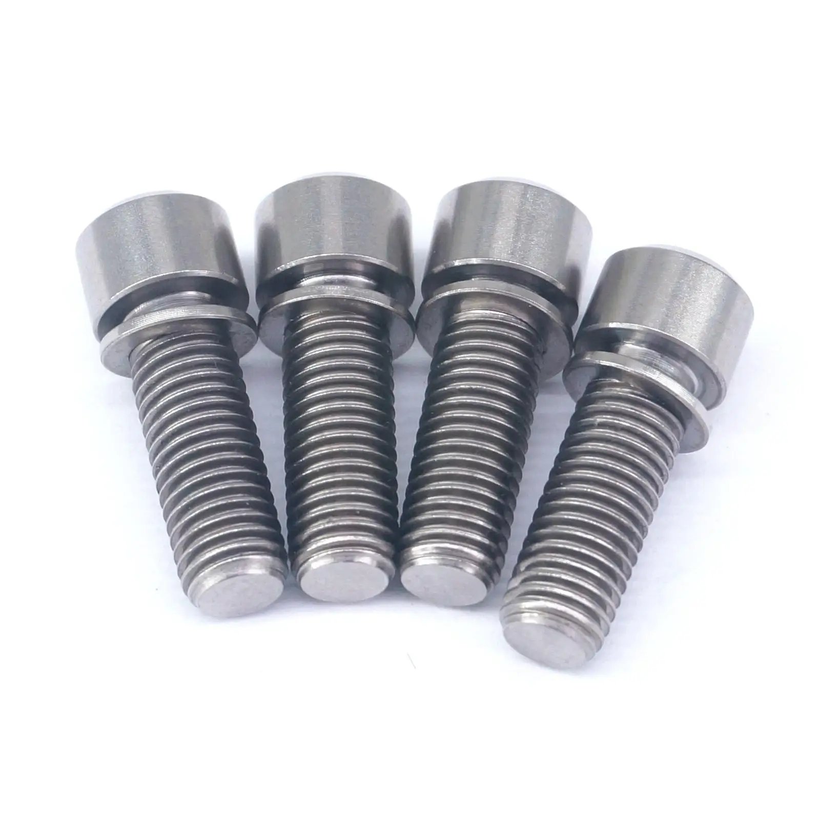 4 шт. титановые болты и шайба для головки велосипеда|Винты| |