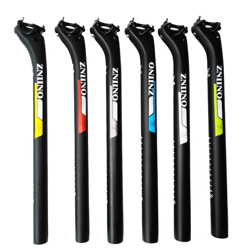 2020 New ZNIINO 20mm Carbon offset Seatpost 27.2/30.8/31.6*400mm black Bike Cycling Parts MTB/Road seat post 6colors | Спорт и