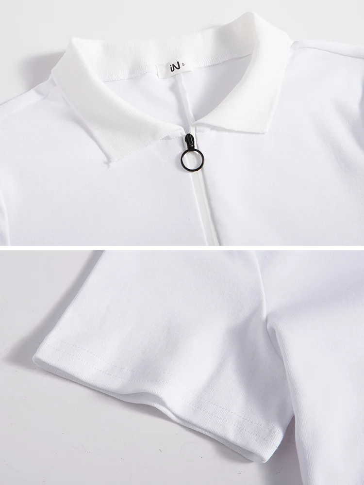 

Oukytha Woman Dress Mni Preppy Style Korean Fashionable Short Sleeves Dresses Women's Summer Sundress Female Clothing GMZ19099