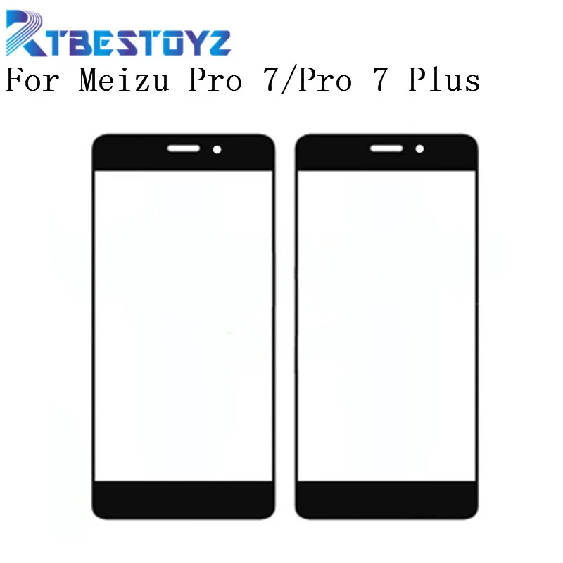 Передняя внешняя стеклянная линза RTBESTOYZ запасная часть для Meizu Pro7 Pro 7 Plus Touch