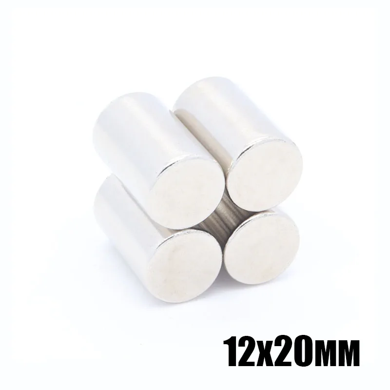 

10pcs neodymium magnet 12x20 mm N35 Disc Round Super Strong magnets 12x20 mm Powerful Rare Earth Neodymium Magnets