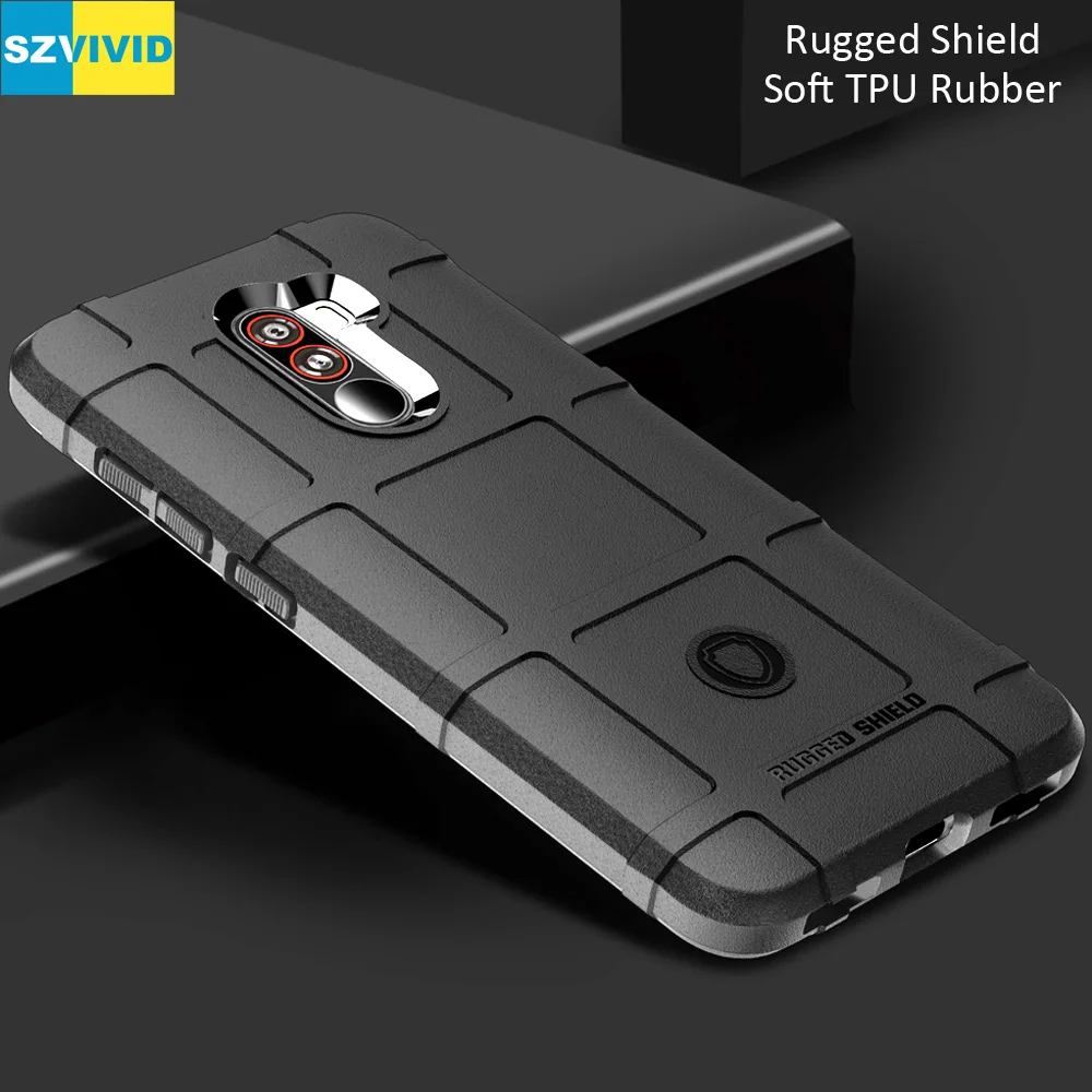 Прочный Щит чехол для Xiaomi Pocophone F1 Защитник Броня Drop Сопротивление Крышка Поко