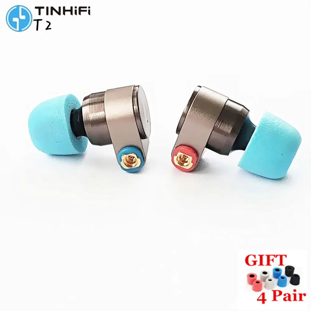 TINHIFI T2 наушники двойной динамический привод HIFI бас наушники DJ металлические наушники-вкладыши с MMCX наушники T2 PRO T3 P1 V80 S7 S2